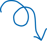 Decorative curved line accent beside the About Us heading