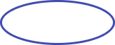 Decorative circular background shape